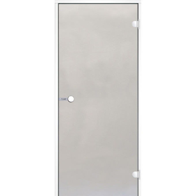 Дверь HARVIA с алюминиевой коробкой 8х21 стекло сатин DA82105