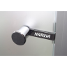 Дверь стеклянная HARVIA 7х19 коробка сосна, стекло серое D71902M
